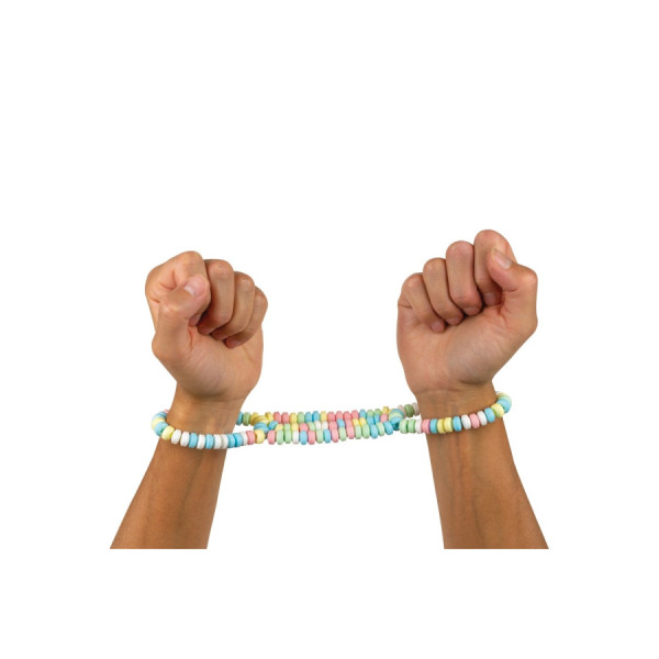 Menottes bonbons comestibles 